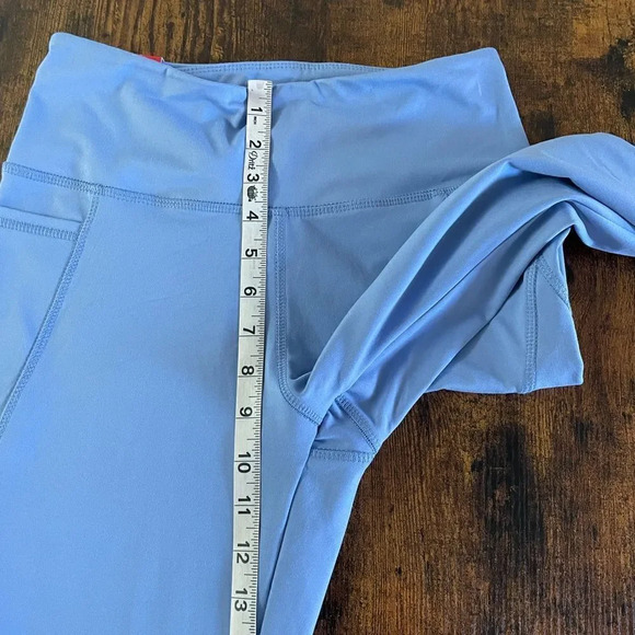 Danskin Ladies Lightweight 7/8 Legging color Waterdrop - Picture 7 of 12